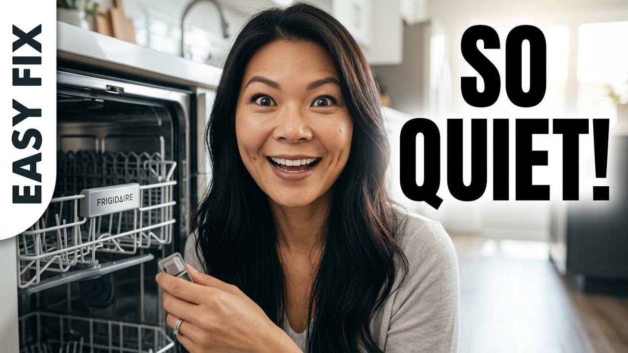 ✨ How to Fix A Loud FRIGIDAIRE Dishwasher - Easy FIX ✨