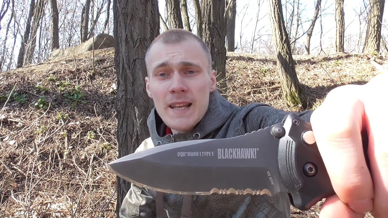 BLACKHAWK! Mark I Type E - НОЖ МАНЬЯКА!