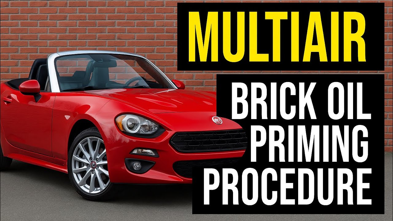 Fiat No Start  Oil Priming Procedure 