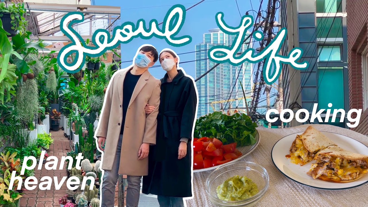 SEOUL LIFE | Koreans Hate This Food? | Plant Market, Cooking Together | A Simple Week in Our Life