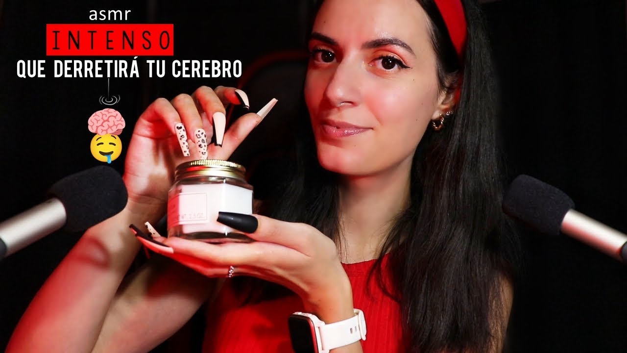 ASMR español INTENSO QUE DERRETIRÁ TU CEREBRO 🧠🤤(*Brain Melting*)