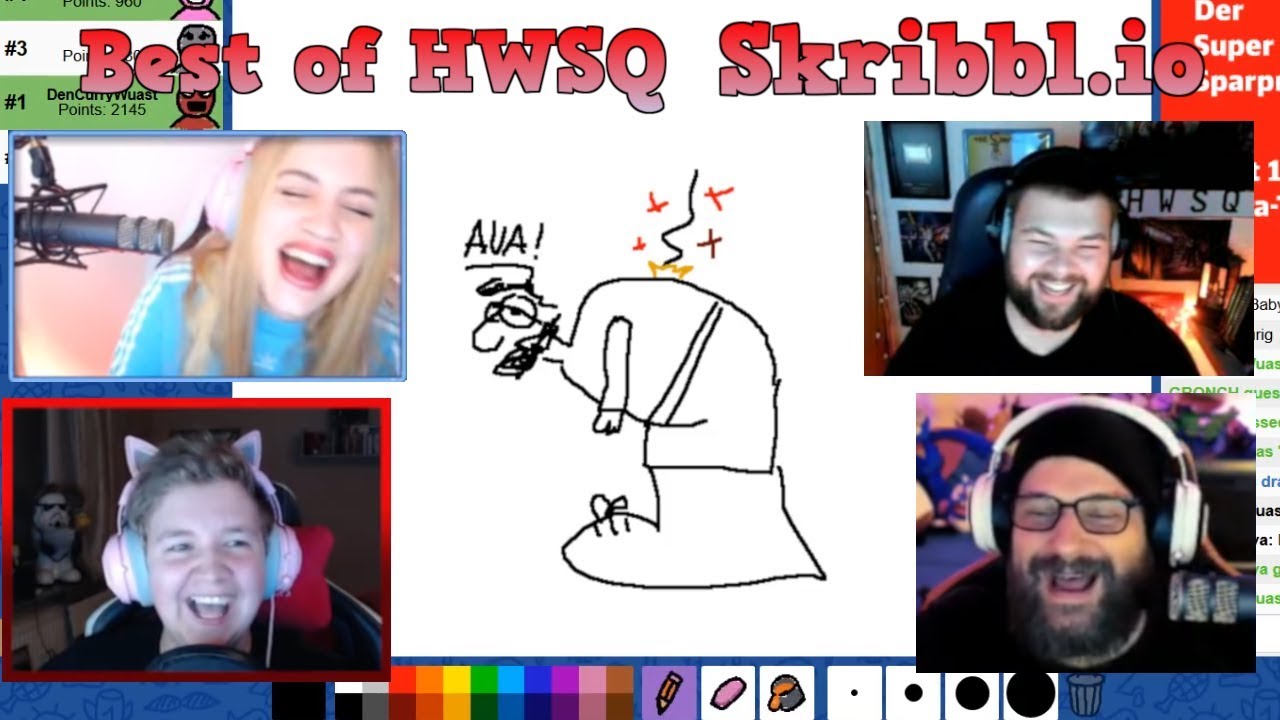 Best of HWSQ-Skribbl.io 🎨 (Folge: 280+281+324) [Alle Perspektiven]
