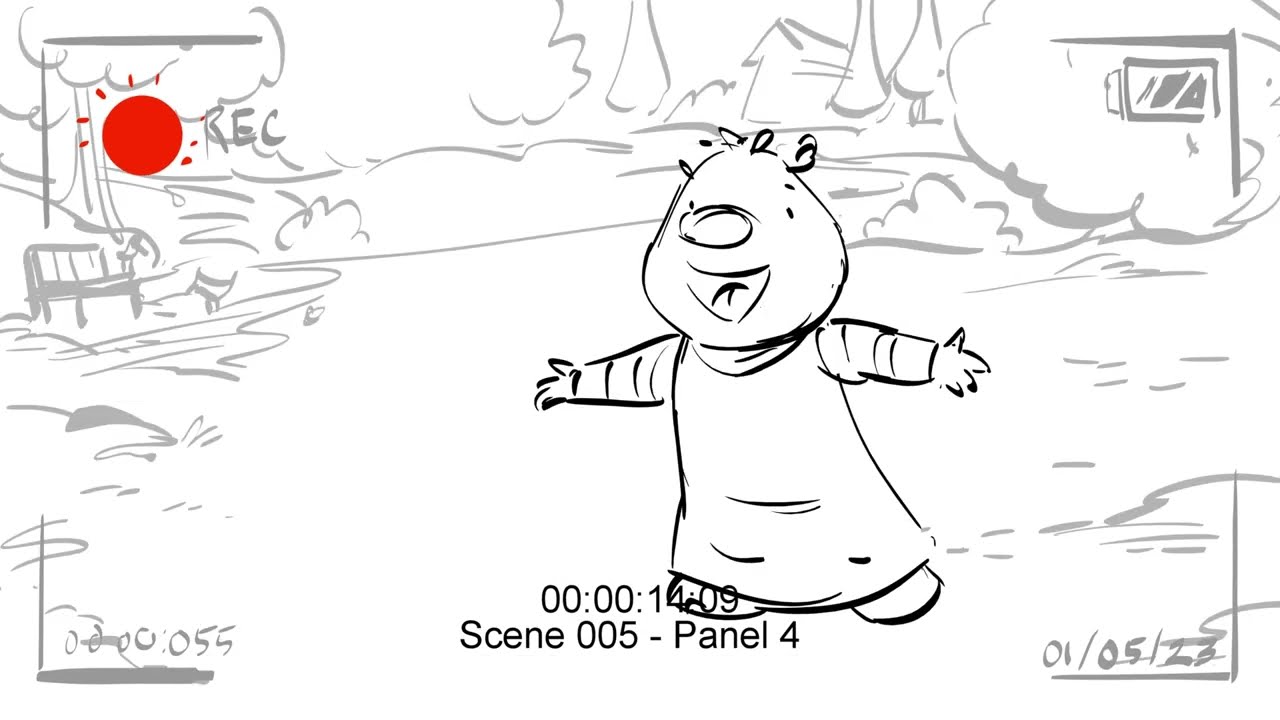 Dottie: Active (Storyboard Animatic Sequence)