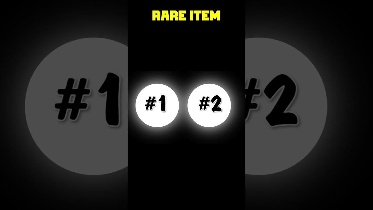 Most Rare Items In Free Fire 2025