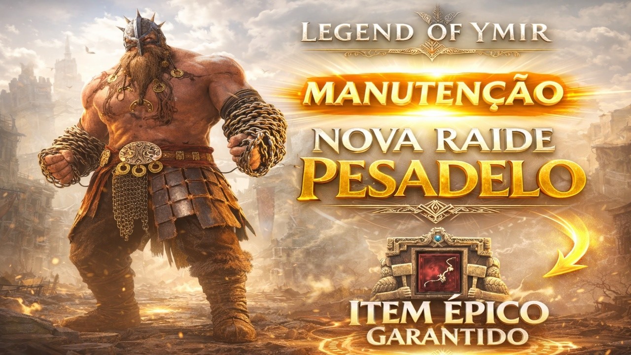 LEGEND OF YMIR: RAIDE PESADELO COM ÉPICO GARANTIDO?! ⚠️ NÃO USE SUA PENA ANTES DA MANUTENÇÃO!