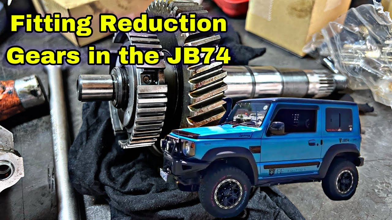 Installing reduction gears in my Jimny JB74 Gen 4, Hi -1.7:1 low - 4.7:1