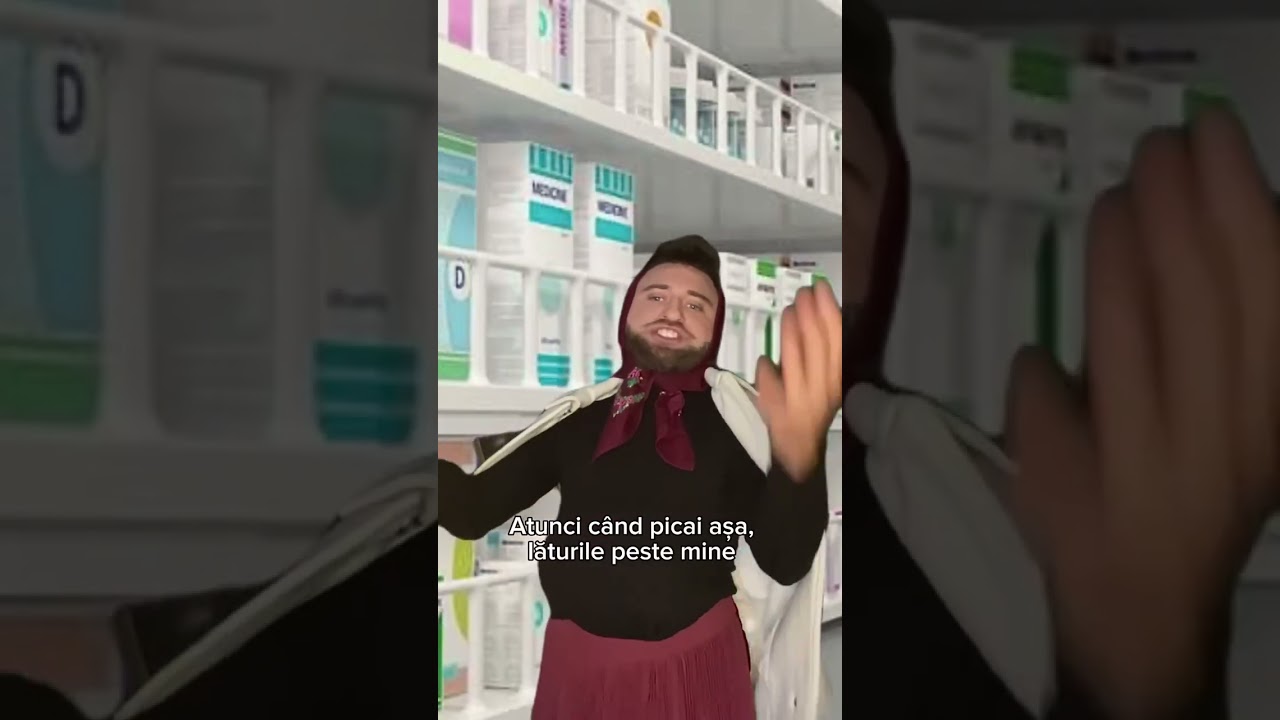 Nană Piștoaie la farmacie