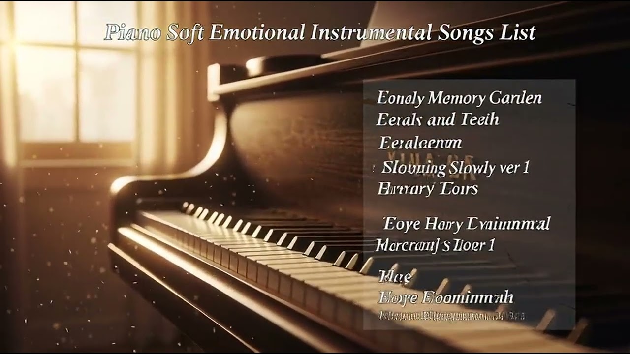 Relaxing Emotional Piano Music | Soft Instrumental Piano