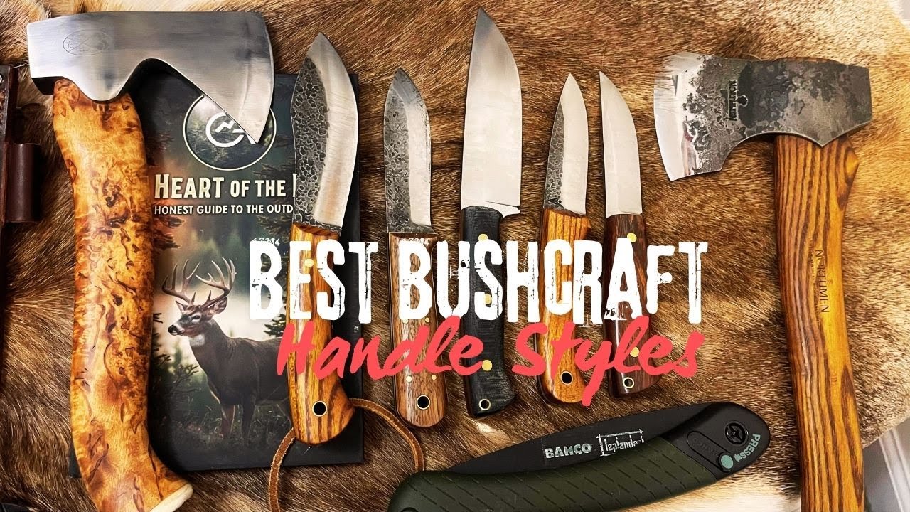 Лучшие рукояти для ножей Bushcraft