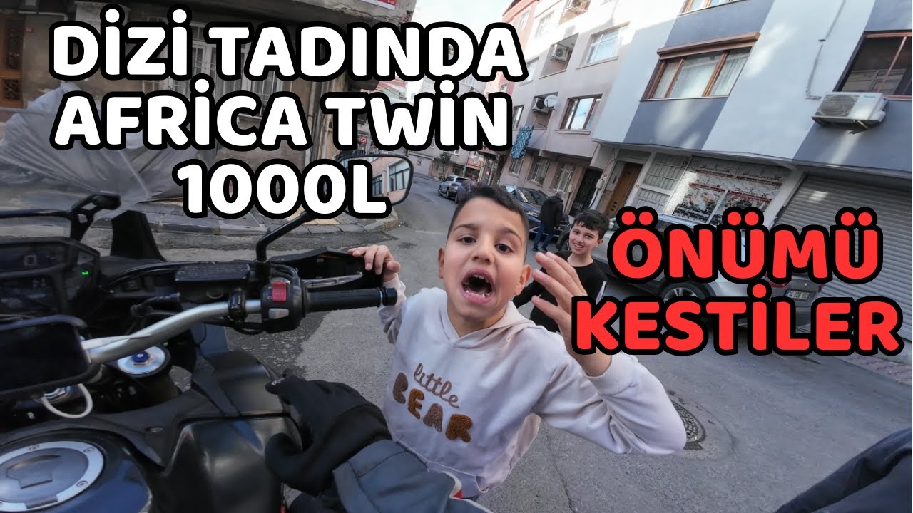 DİZİ TADINDA AFRİCA TWİN 1000L SÜRÜŞ | #motovlog