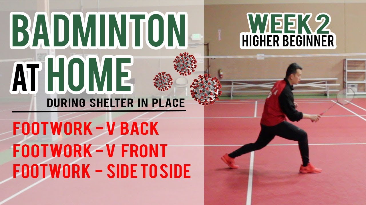 Badminton at Home - WEEK 2 (Higher Beginner Level)
