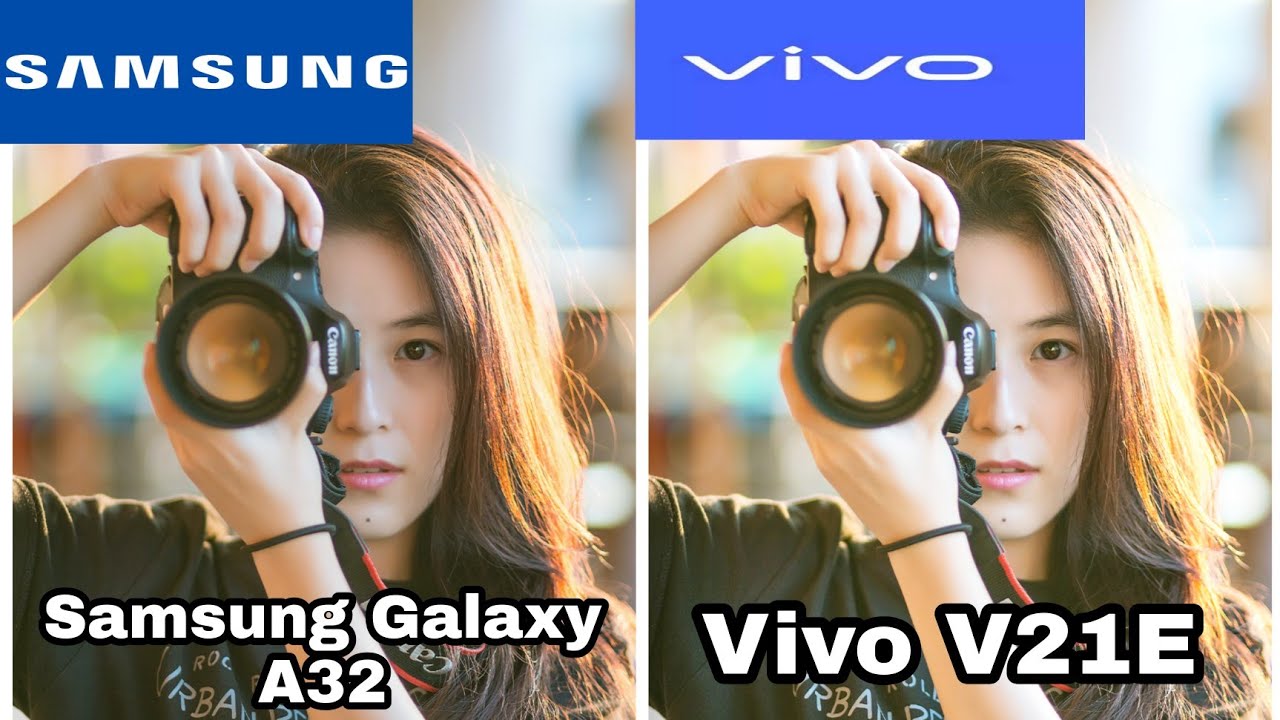 Samsung Galaxy A32 vs Vivo V21E | camera Test