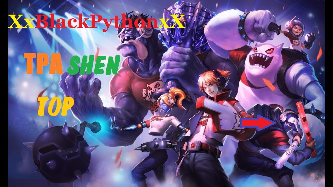 League of Legends Gameplay - TPA Shen Top - (no commentary)