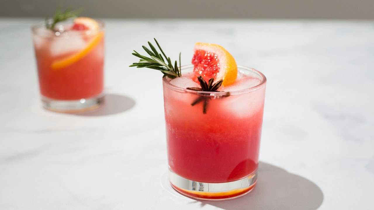 Winter Blood Orange Mocktail Recipe
