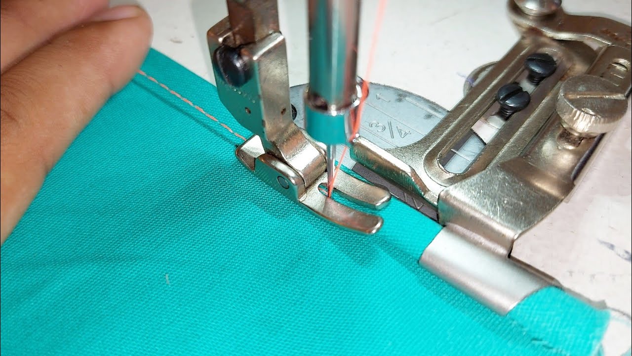 trucos y consejos de costura: aparato o embudo para coser dobladillos muy rápido y fácilmente .