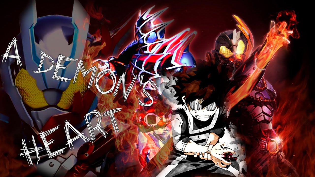 A Demons's Heart - Three-Shot 1/3 (Mha x Kamen Rider AU) [Amnesia Deku]