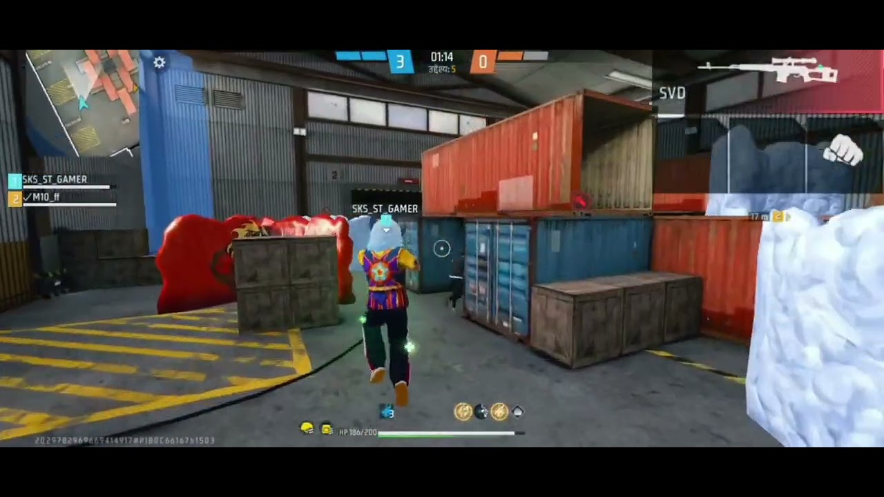 Free fire video in lone nape fight 😈😈😈