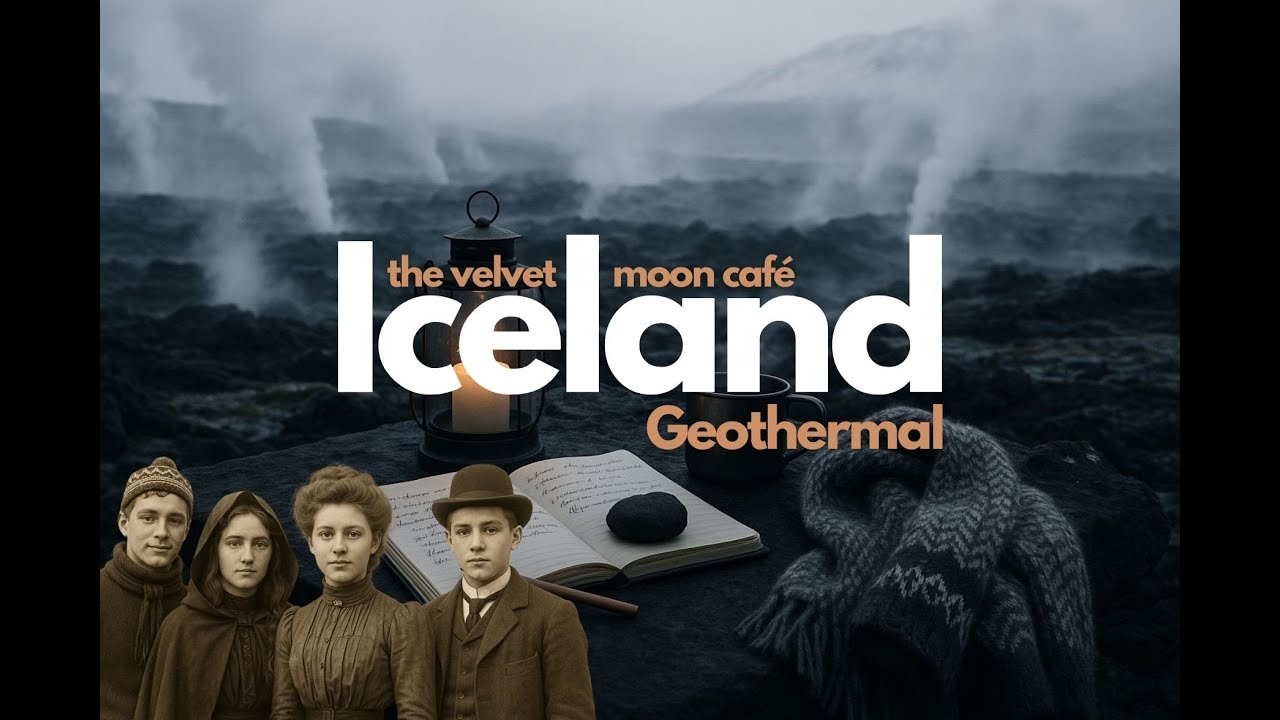 Iceland Geothermal Writer’s Camp ❄️🔥🌫️ | Nordic Minimal & Icelandic Ambient | The Velvet Moon Café