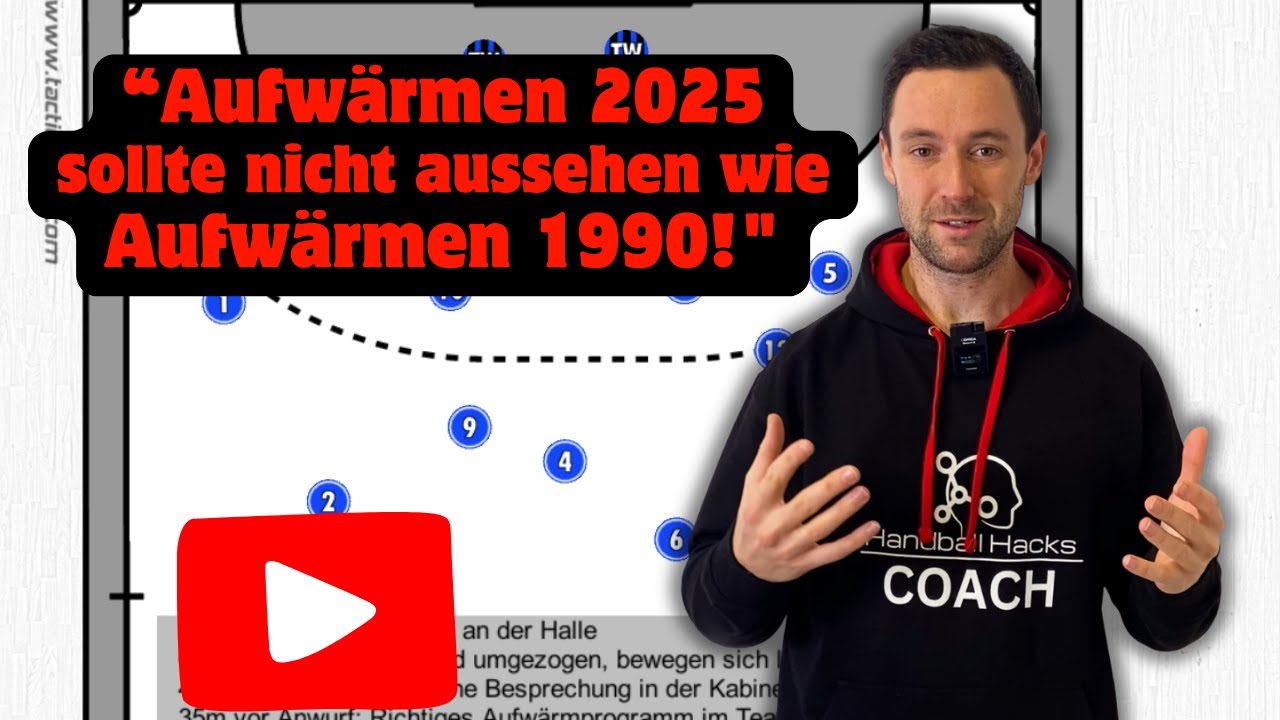 Das perfekte Aufwärmen vorm Spiel! (Ablauf mit Zeitangaben)