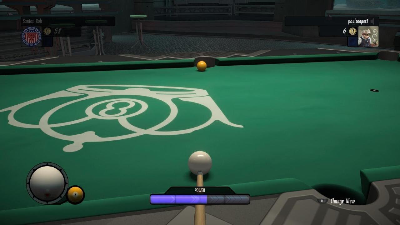 Hustle Kings, US 8-Ball Master against paulcooper2, Hat Trick today, ggs.