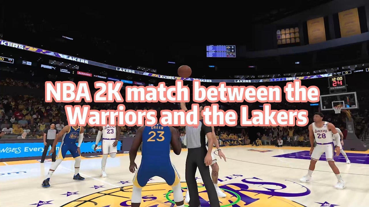 Warriors vs Lakers–Steph Faces Luka's New LA#nba2k #nba #basketball #nbagames #nba2k26