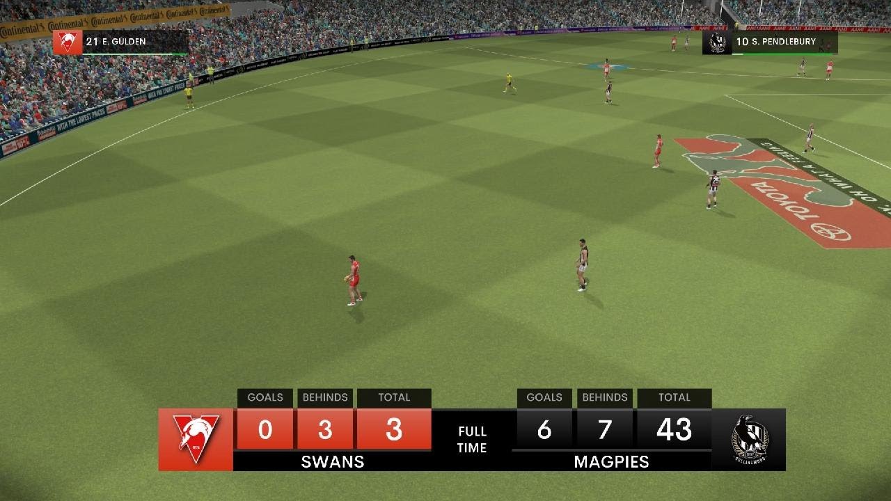 2024 AFL PREMIERSHIP SEASON: Round 22- Swans Vs Magpies