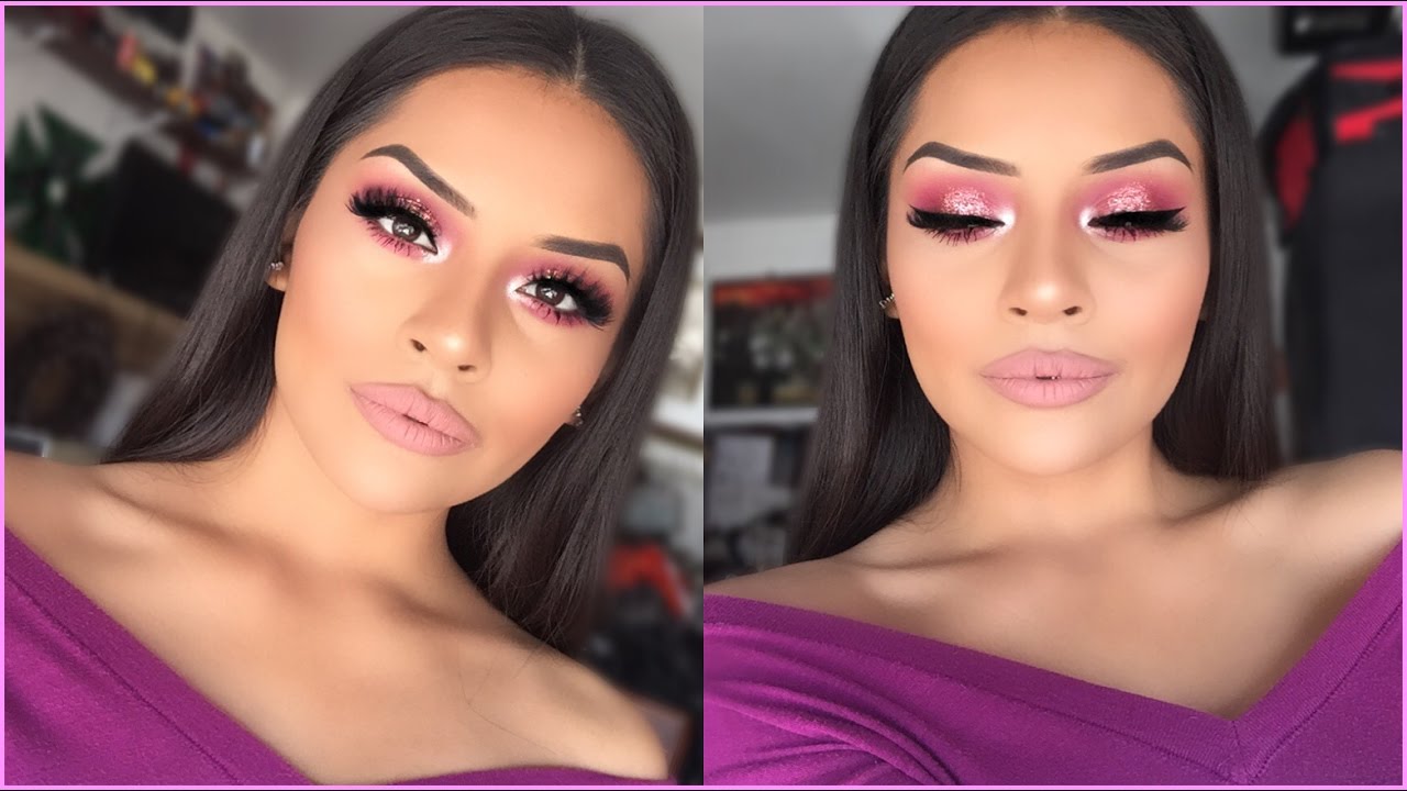 Glitter Eye Makeup Tutorial | Sarahy Delarosa