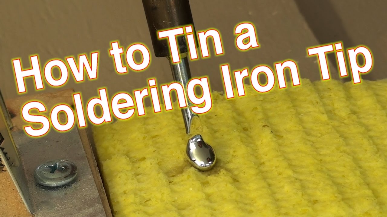 🔴How to Tin a Soldering Iron Tip, Without making any mistakes
