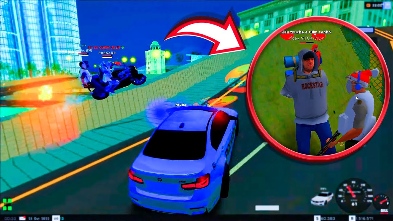 ABORDEI UM BOCA SUJA 🤬 - PERSEGUIÇÃO no UNDERGROUND RP 👮‍♂️