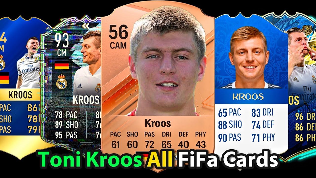 Toni Kroos | All FiFa Cards ( FIFA10  - FC24 )
