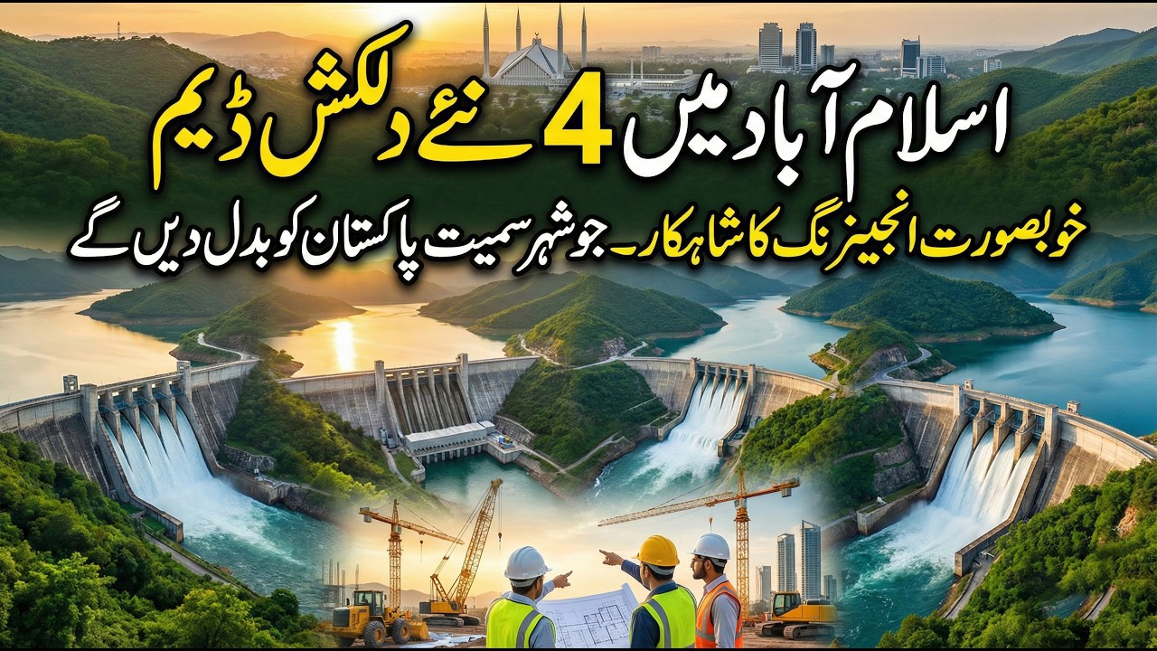 Islamabad's 4 New Dams Worth PKR 98,000,000,000,000 Bringing Real Revolution | Sun Lo