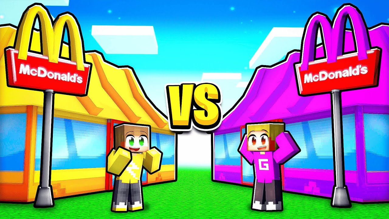 MICK VS GIEL RESTAURANT in Minecraft! 🍔