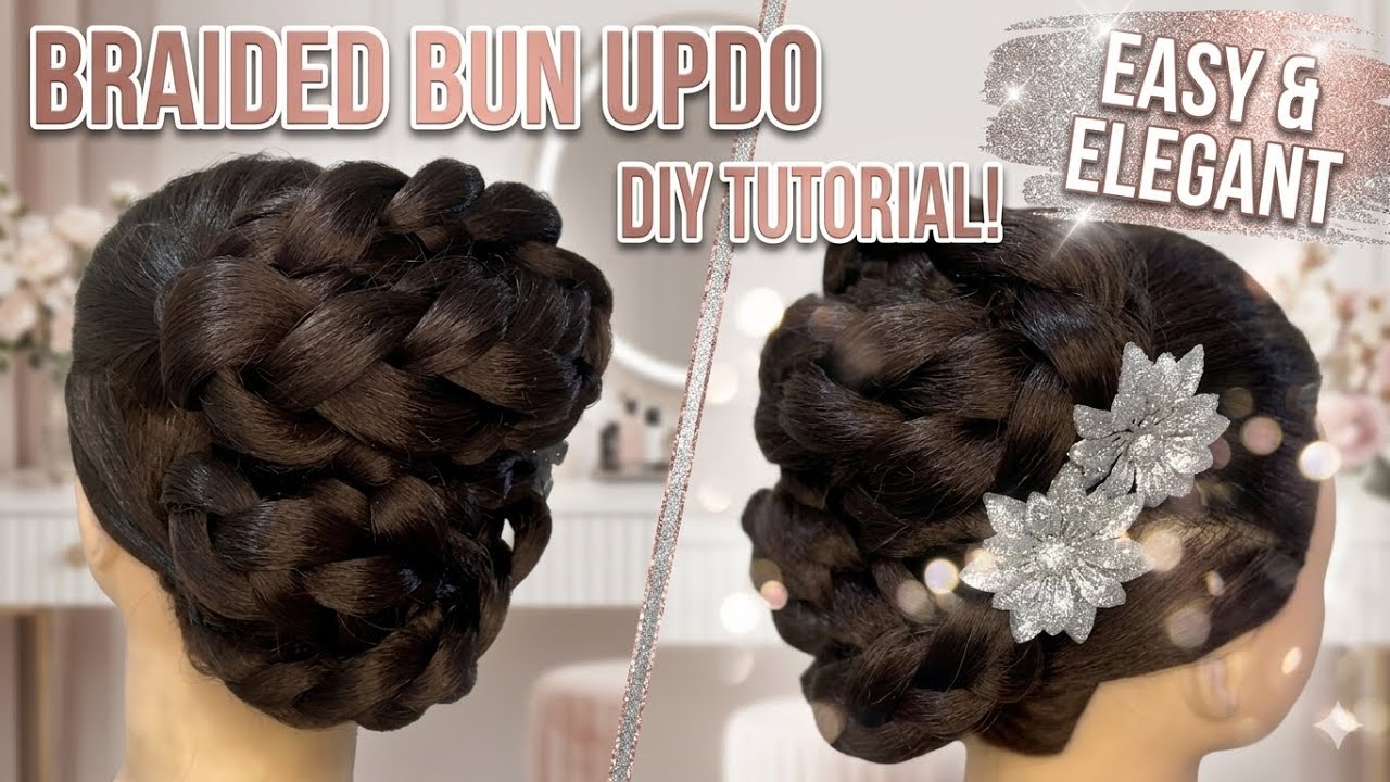 Advanced Braiding: Mastering the Multi-Strand Sculpted Bun | The Wedding Updo Braided Bun Tutorial