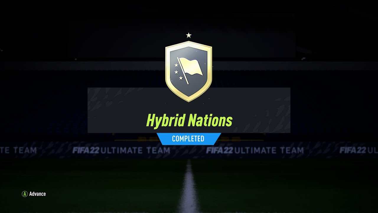 FIFA 22 -HYBRID NATIONS SBC CHEAP SOLUTION!  -ULTIMATE TEAM - GOOD REWARDS!