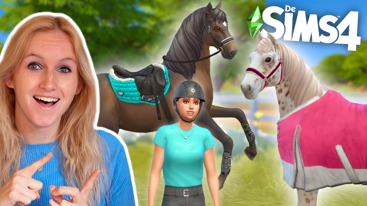 NEW HARNESS for my HORSES in Sims 4! 🤩🐴 Blankets, halters, saddle pads & more!