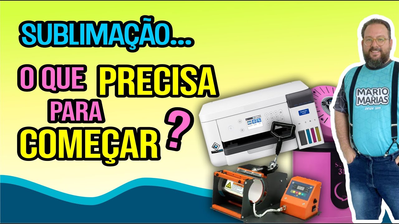 Sublima&ccedil;&atilde;o. O que preciso para come&ccedil;ar?