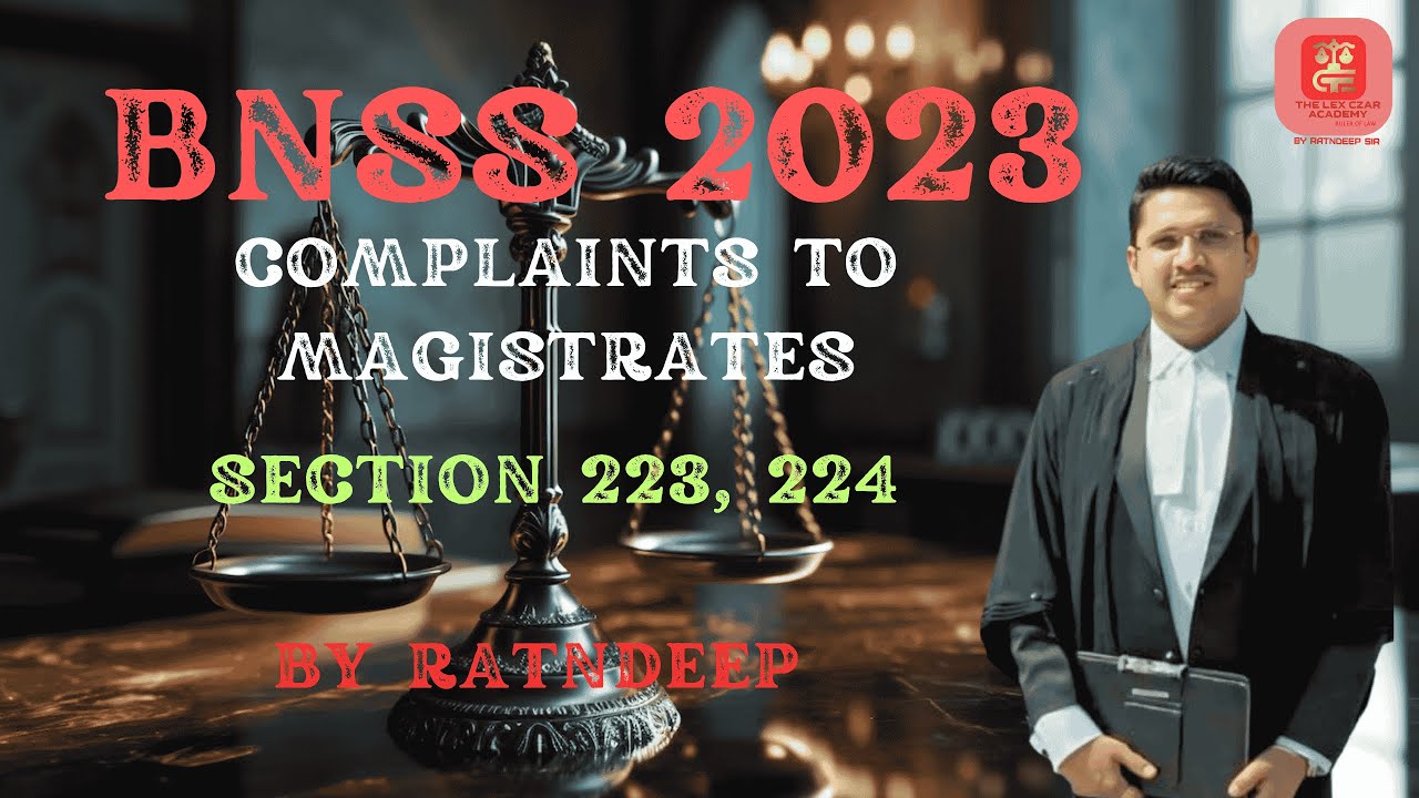 COMPLAINTS TO MAGISTRATES 223 & 224