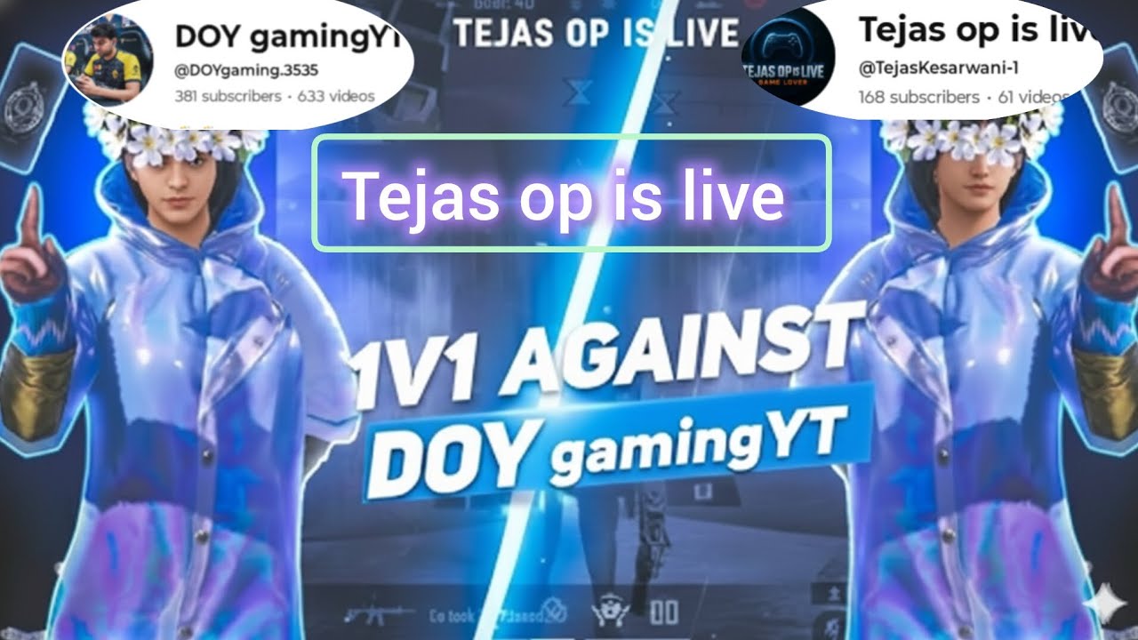 1 v 1 Tdm matches  against Doy gaming yt || bgmi || #bgmi #gameplay 