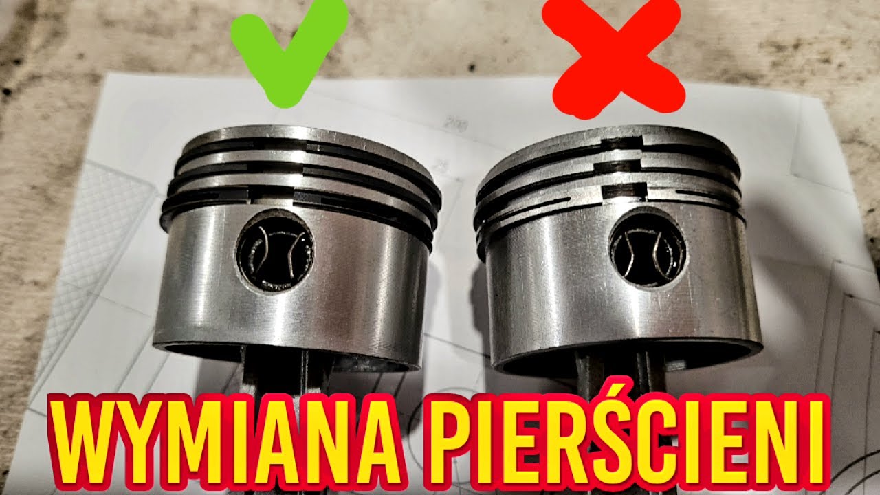 Sprężarka Tagred 50l v2 wymiana pierścieni tłokowych
