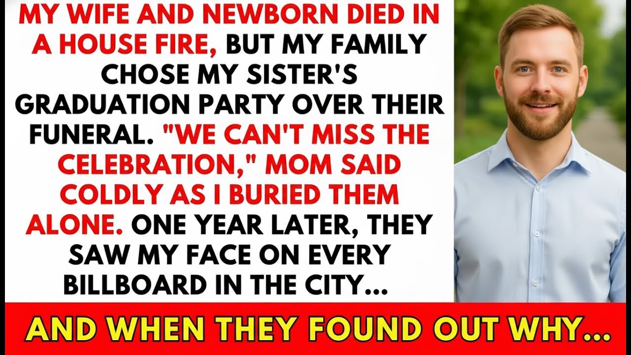They Skipped My Wife & Baby's Funeral for a Party - Then Saw My Face on Every Billboard