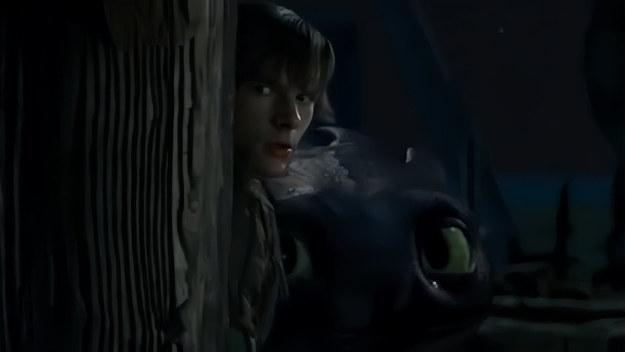How To Train Your Dragon Live Action Deleted Scene Village Sneaking 