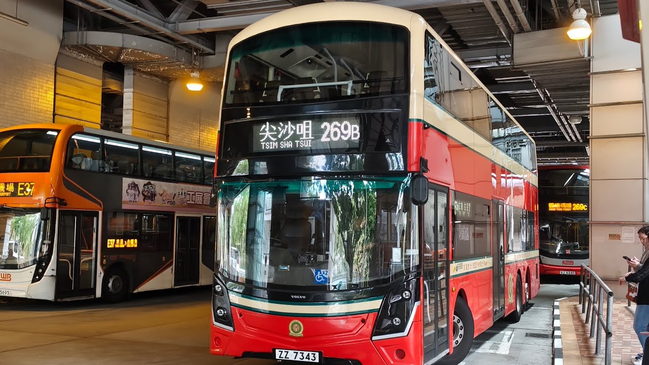(復古V6B車手/愛車)九巴 KMB V6B212 ZZ7343@269B天水圍市中心➡️紅磡(紅鸞道)