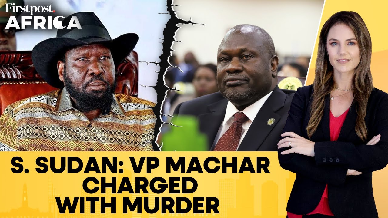 South Sudan: President Kiir Suspends VP Machar Charged With Murder, Treason | Firstpost Africa |N18G