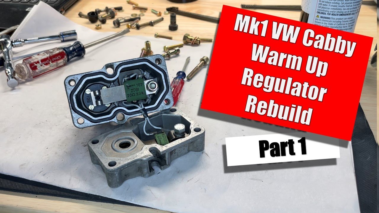 Ремонт регулятора подогрева VW MK1 — Часть 1 (Снятие и разборка)