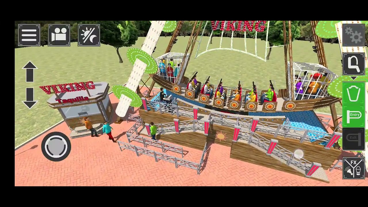 theme park simulator part 7 techno gamers @anmol gaming channel