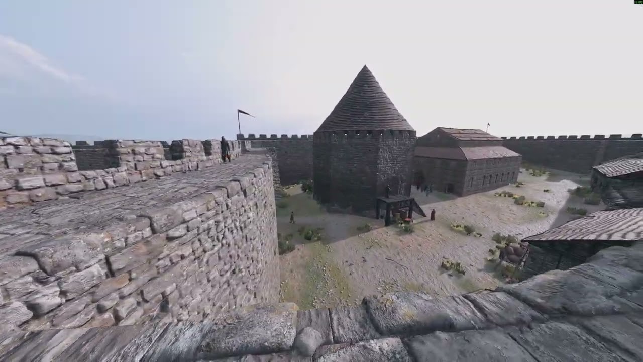 In The Name of Jerusalem II - Bulgarian castle scene