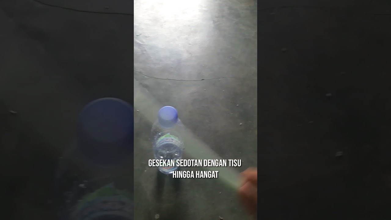 percobaan listrik statis mudah dan simpel