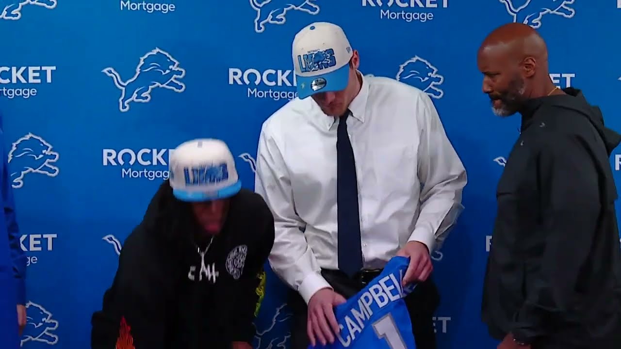 Lions GM Brad Holmes defends first round selections of Jahmyr Gibbs and Jack Campbell