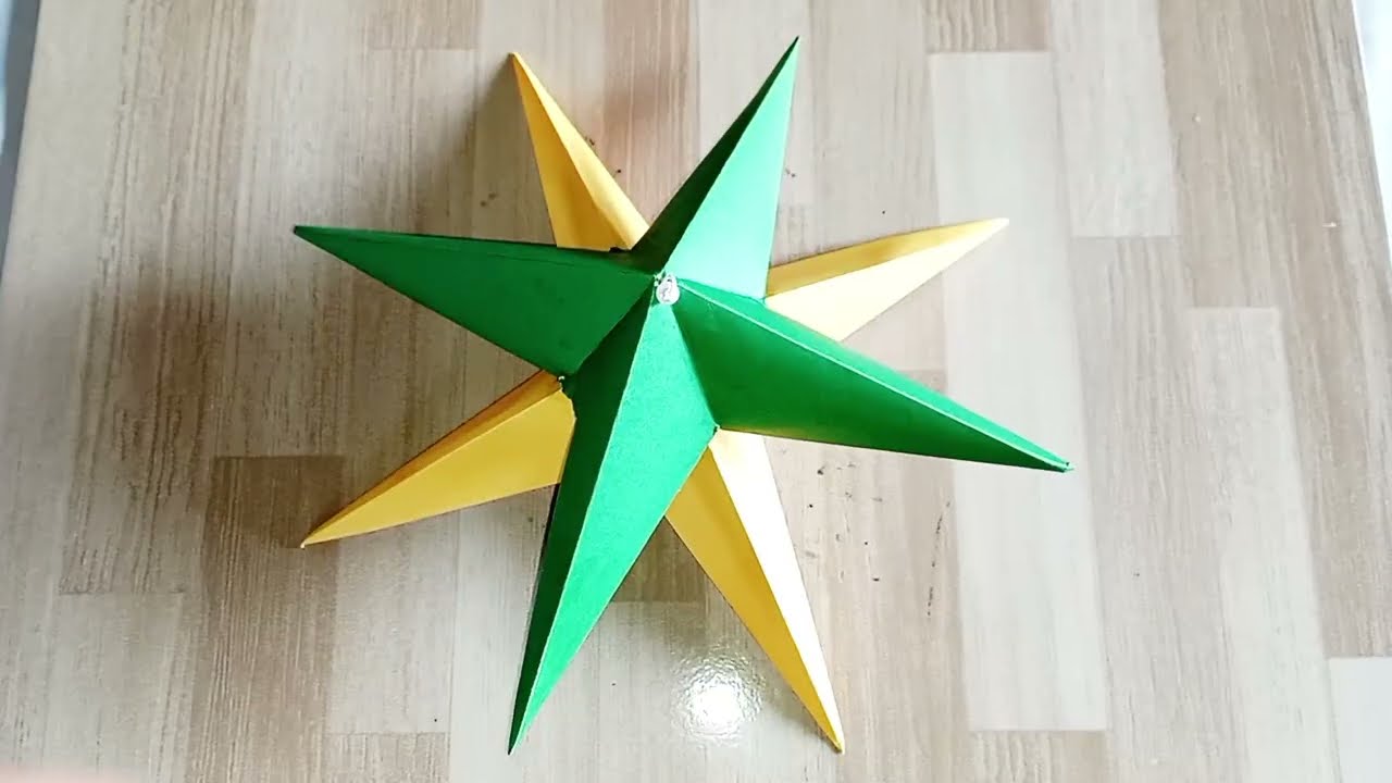 Como hacer una ESTRELLA  de BELEN papel 3d | HOW TO MAKE A STAR #origami
