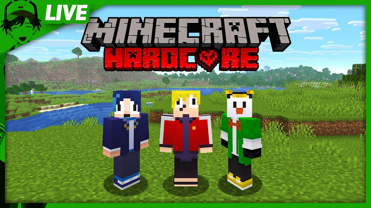 【マイクラ】えんちょう。えびすとハードコア全実績解除チャレンジ！DAY12【ぺんと視点】